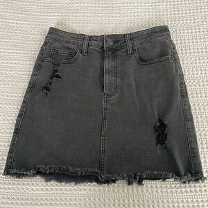 Black Aeropostale Jean Skirt